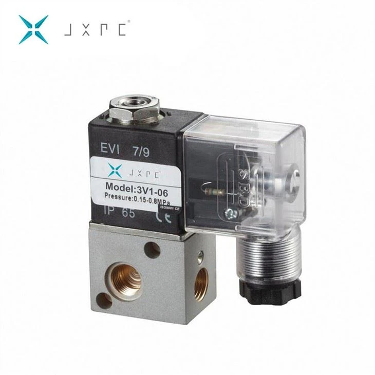 Vanne Pneumatique Manuelle MOV-01 G1/8 2 Voies 2 Positions – Bouton Commande Air Comprimé Pour Cylindres & Systèmes Pression
